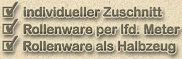 Insektenschutzsysteme und Zubehör im Zuschnitt